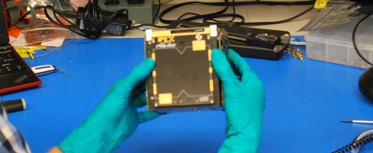 IPEX, a CubeSat only 10x10x10 centimeters.