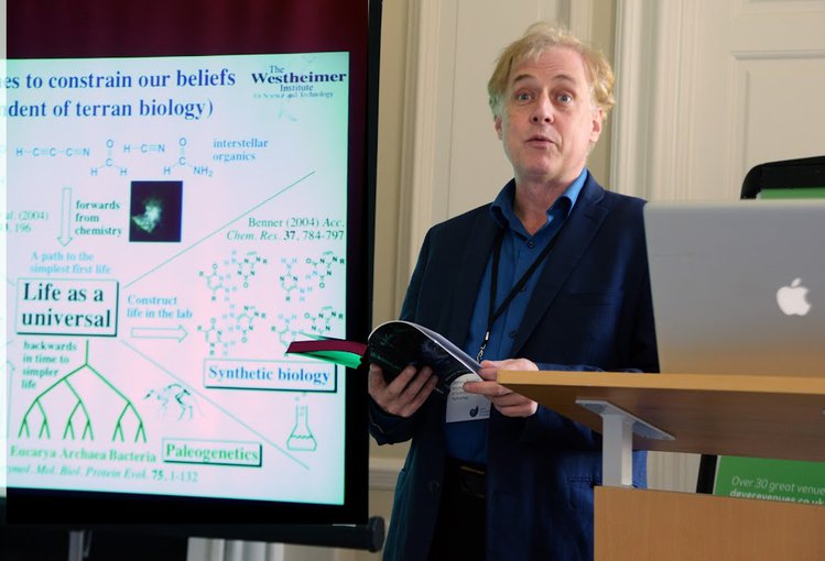 Steven Benner, director of the Foundation for Applied Molecular Evolution (FfAME).