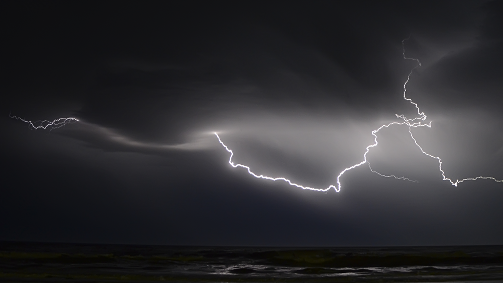 Scientists conducted a series of test meant to capture complex chemical mixtures like those that lightning strikes may have created before life on Earth. The resulting chemistry may reveal an important step toward the origin of life. Image: Pixabay / AbelEscobar Image credit: None