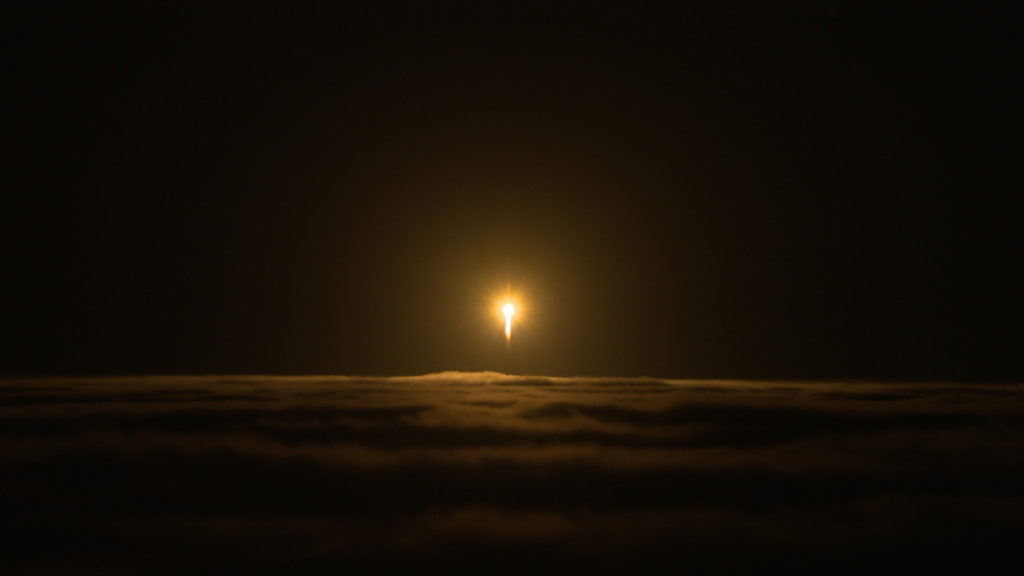 A United Launch Alliance Atlas V rocket lifts off from Space Launch Complex-3 at Vandenberg Air Force Base, California, carrying NASA's Interior Exploration using Seismic Investigations, Geodesy and Heat Transport (InSight) Mars lander. Liftoff was at 4:05 a.m. PDT (7:05 a.m. EDT). Photo Credit: NASA/Cory Huston Image credit: None