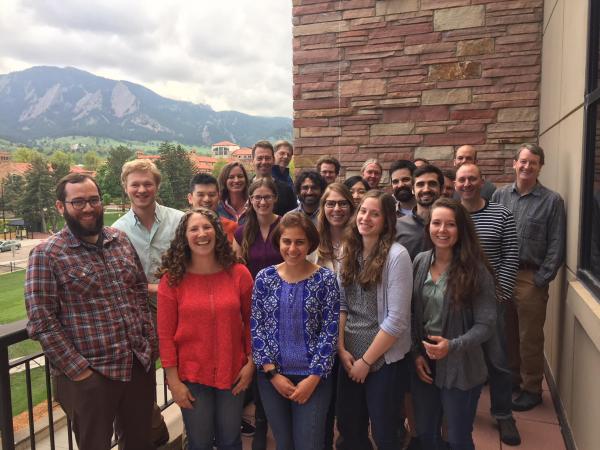 The rock-powered life NAI team. Credit: University of Colorado, Boulder. Image credit: None