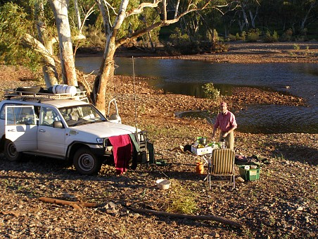 Field site of the Duck Creek dolomite, near outcrops of the Paleoproterozoic Turee Creek Group, Western Australia.