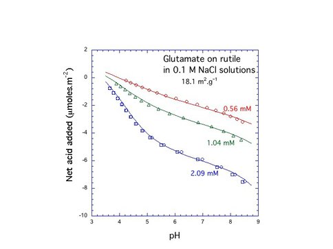 Figure 4.2: Proton Consumption vs Glutamate Concentration
