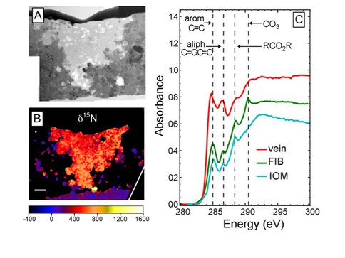 Correlated Chemical and Isotopic Microanalysis of Primitive Extraterrestrial Organic Solids