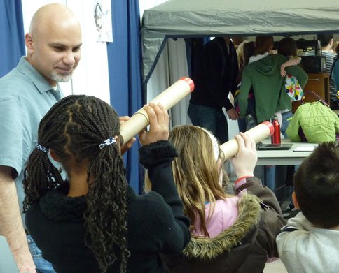 Students Learn About Telescopes at Exploration Day 2011