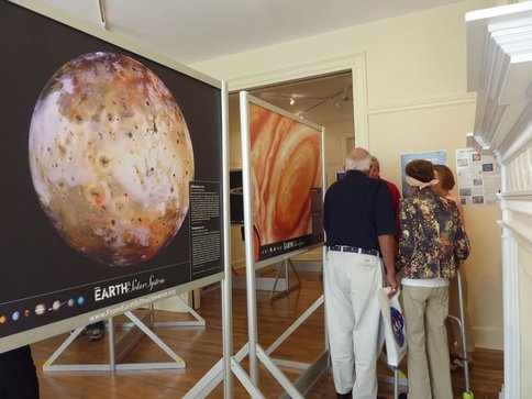 From Earth to the Solar System Exhibit at the Bellefonte Art Museum of Centre County