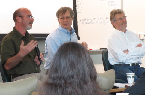 Dr. John Peters, Dr. Loren Williams and Dr. Mike Russell Address Teachers at Georgia Workshop
