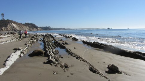 Figure 1. Monterey Shale Outcrop