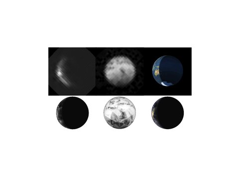 Earth Viewed From Afar at a Variety of Wavelengths