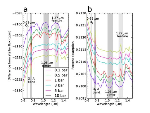 Dimers as Atmospheric Pressure Probes and Biosignatures