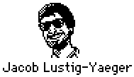 Jacob Lustig-Yaeger in pixels