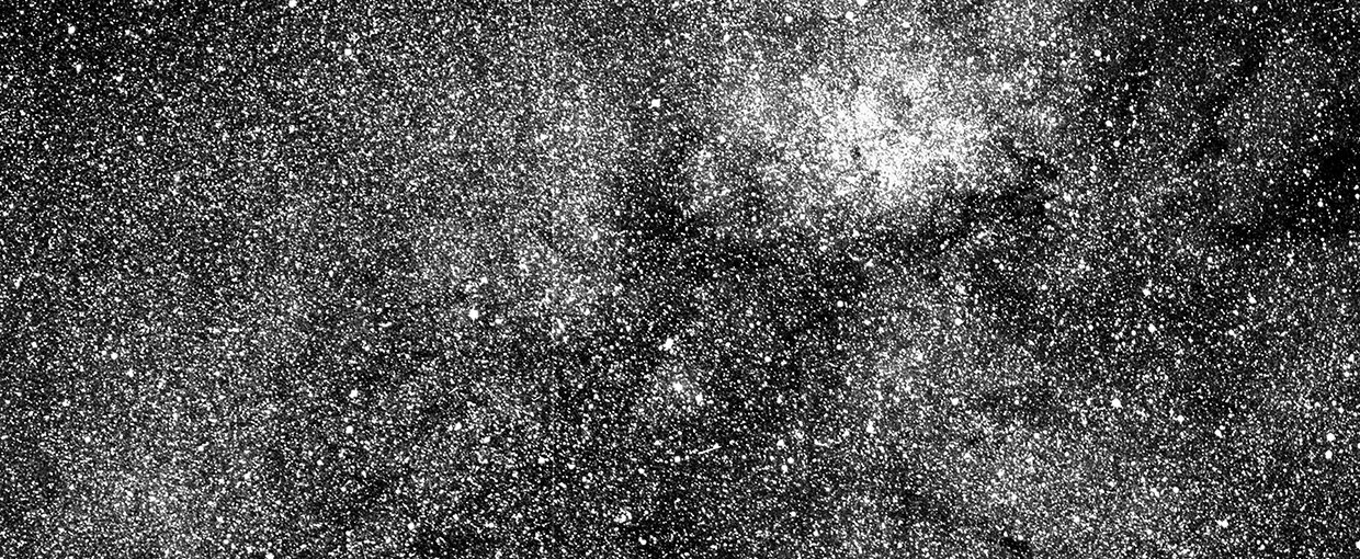 A test image from one of the four Transiting Exoplanet Survey Satellite (TESS) cameras captures a swath of the southern sky along the plane of our galaxy. TESS is expected to cover more than 400 times the amount of sky shown in this image.