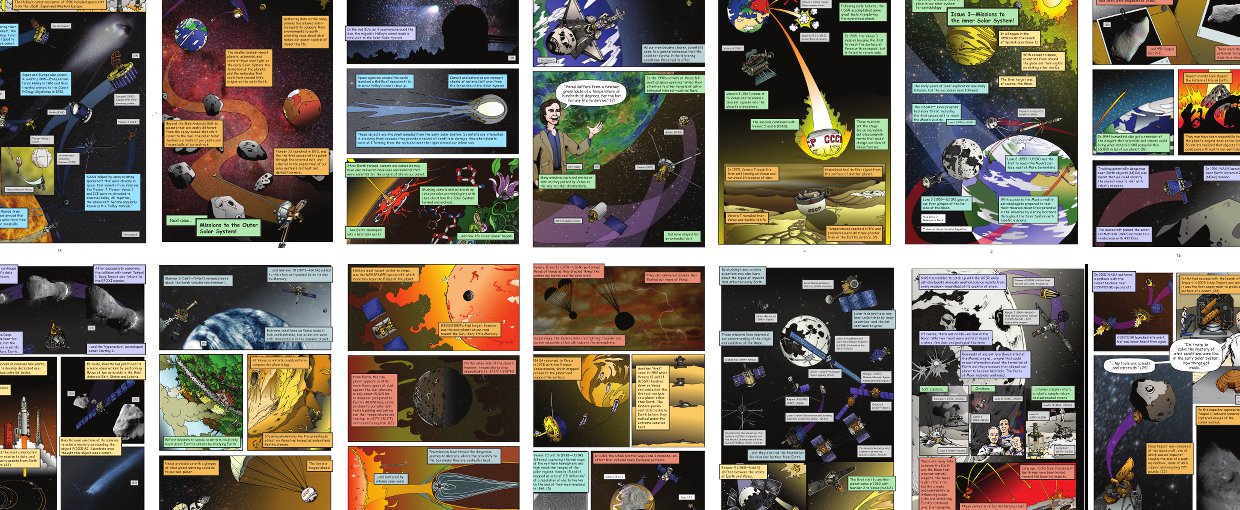 Pages from Issue #3. Credit: NASA Astrobiology Program