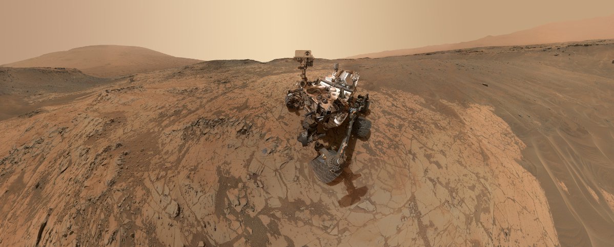 NASA’s Curiosity rover is among those machines that have discovered signs of ancient water on Mars. Credit: NASA/JPL-Caltech/Univ. of Arizona