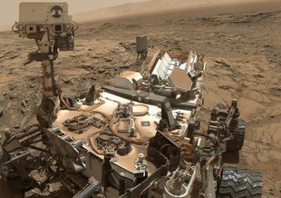 This self-portrait of NASA's Curiosity Mars rover shows the vehicle at the "Big Sky" site, where its drill collected the mission's fifth taste of Mount Sharp. 
