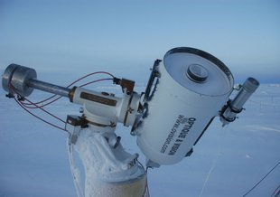 The Antarctica Search for Transiting Extrasolar Planets (ASTEP) at Concordia station in Antarctica.