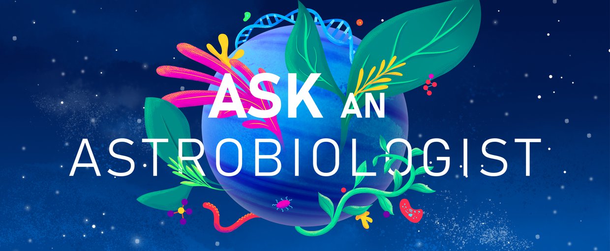 New logo for Ask an Astrobiologist. Designed by Melissa Flower.. 