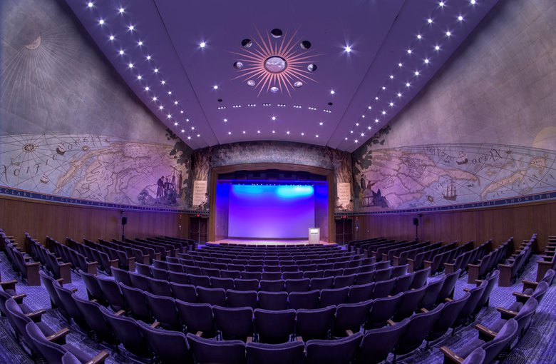 Auditorium at the Carnegie Institution for Science in Washington, DC.