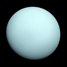 Arriving at Uranus in 1986, Voyager 2 observed a bluish orb with extremely subtle features. A haze layer hid most of the planet's cloud features from view.