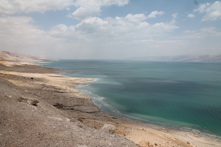 A view of the Dead Sea.