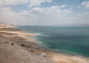 A view of the Dead Sea.