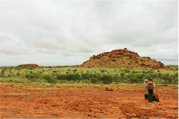 Gallery Hill in the Pilbara. Source: ACA/UNSW.
