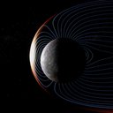 Mercury’s magnetic field is offset along the planetary spin axis by about 20% of the planet’s radius.
