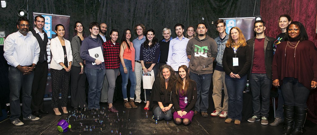 Participants of the FameLab Semi-Final Competition at the Rickshaw Stop in San Francisco on November 2, 2015. Photo credit: Ian Chin.