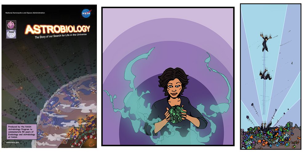 Betul Kaçar features in Issue #7 of the Astrobiology Graphic History series, available at: https://astrobiology.nasa.gov/resources/graphic-histories/