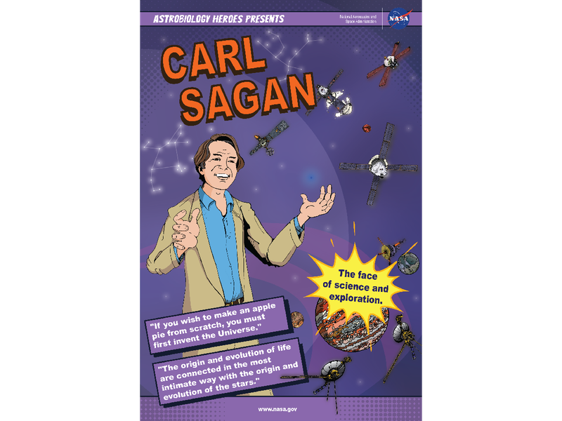 The name Carl Sagan is synonymous with excellence in science communication. Sagan has inspired generations of scientists to consider the possibilities of the cosmos and our place within it.