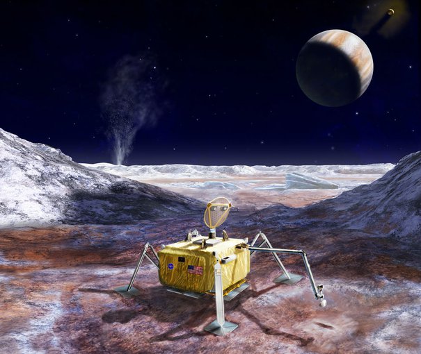 NASA will host interactive town halls to discuss the Europa lander mission concept report on March 19, 2017 at the Lunar and Planetary Science Conference and April 23, 2017 at the Astrobiology Science Conference.