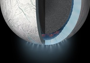 This illustration shows NASA's Europa mission spacecraft, which is being developed for a launch sometime in the 2020s.