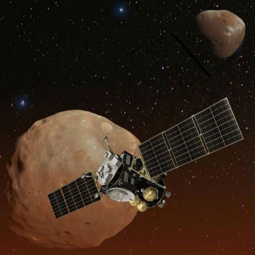 Illustration of Japan’s Mars Moons eXploration (MMX) spacecraft, which is scheduled go launch in 2023.