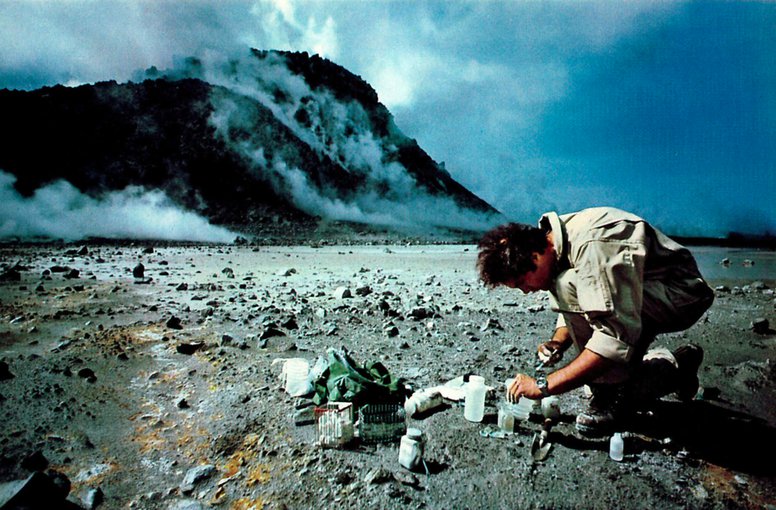 Mount St. Helens, 1981.