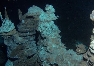 Loki’s Castle is a hydrothermal vent field along the Arctic Mid-Ocean Ridge discovered by researchers from the Centre for Geobiology in Norway.  