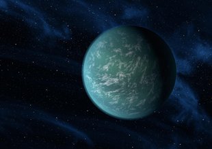 Habitable exoplanets where life uses the purple-pigmented retinal to provide metabolic energy from sunlight could have as drop-off in green light when viewed spectroscopically.