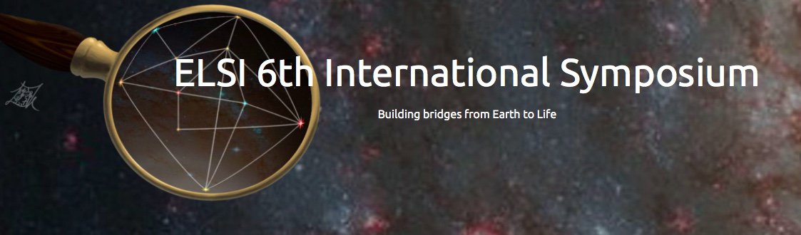 The Earth-Life Science Institute (ELSI) 6th International Symposium: Building Bridges from Earth to Life: From Chemical Mechanism to Ancient Biology.