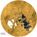 This colorized mosaic from NASA's Cassini mission shows the most complete view yet of Titan's northern land of lakes and seas.