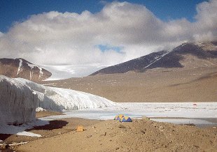 A view of Antarctica's Taylor Valley. The Antarctic Dry Valleys are considered one of the most Mars-like environments on Earth. Credit: Peter West, National Science Foundation