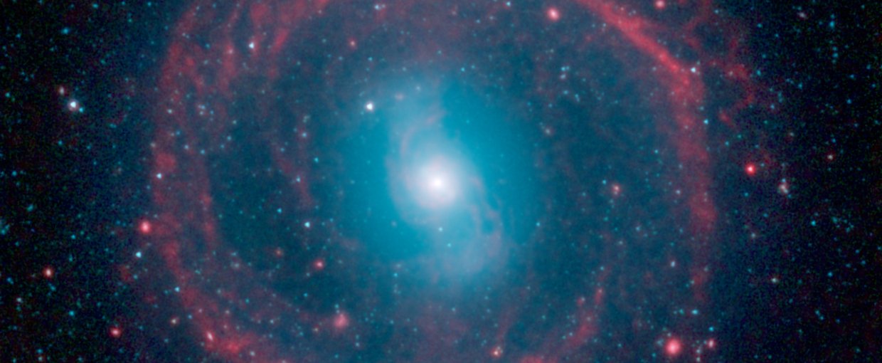 Ring of Stellar Fire. A new image from NASA's Spitzer Space Telescope, taken in infrared light, shows where the action is taking place in galaxy NGC 1291. Image credit: NASA/JPL-Caltech