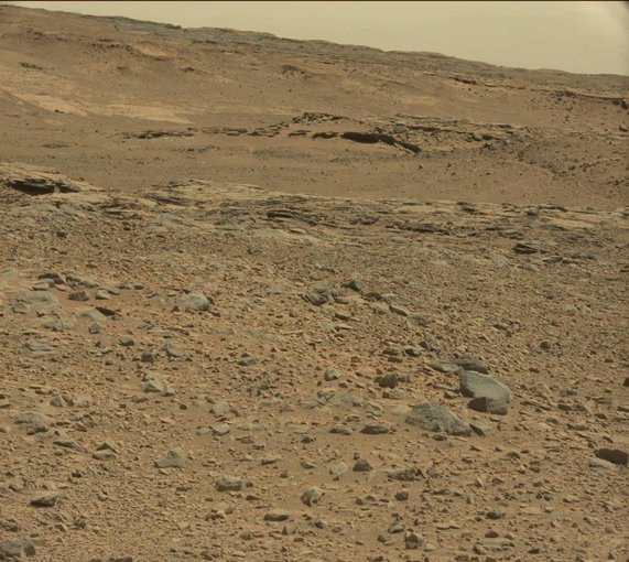 Curiosity tweeted this image from the surface of Mars on Sept 2, 2014.