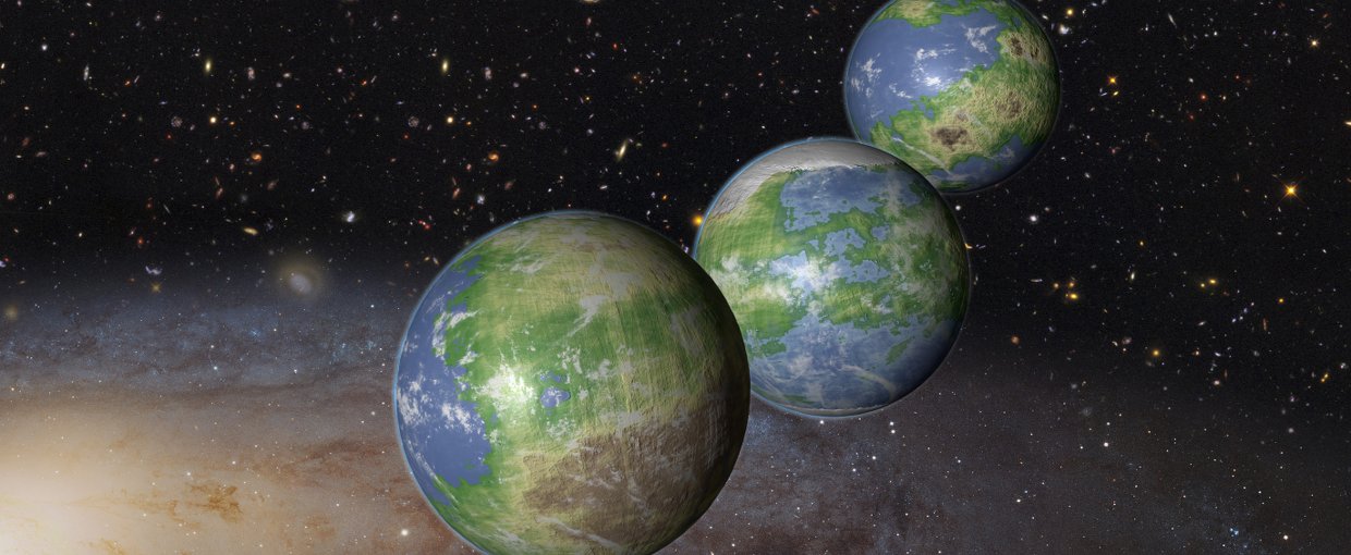 Core Program: Emerging Worlds. This is an artist's impression of innumerable Earth-like planets that have yet to be born.