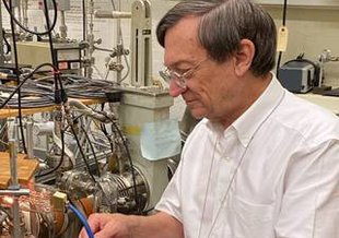 Dr. Reggie Hudson of the Cosmic Ice Laboratory at NASA's Goddard Flight Center in Greenbelt, Maryland.