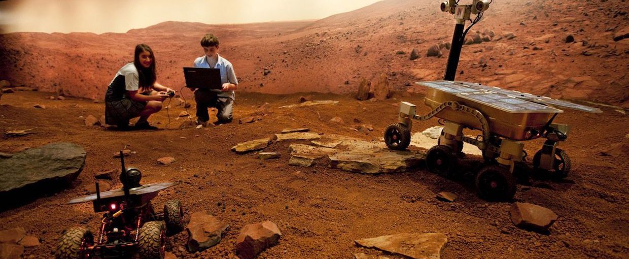 The Australian Center for Astrobiology maintains the largest Mars Yard in the world at Sydney's Museum of Applied Arts & Sciences.