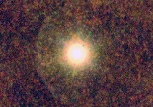 Image of a carbon star known as CW Leonis or IRC+10216 taken by the Herschel Space Observatory.