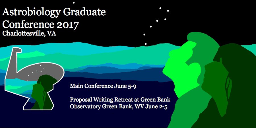 Astrobiology Graduate Conference (AbGradCon) 2017 takes place June 5-9, 2017 at the National Radio Astronomy Observatory in Charlottesville, VA.