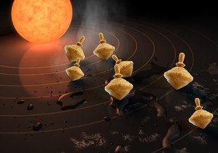Yale researchers have discovered a surprising link between the tilting of exoplanets and their orbit in space. The discovery may help explain a long-standing puzzle about exoplanetary orbital architectures.