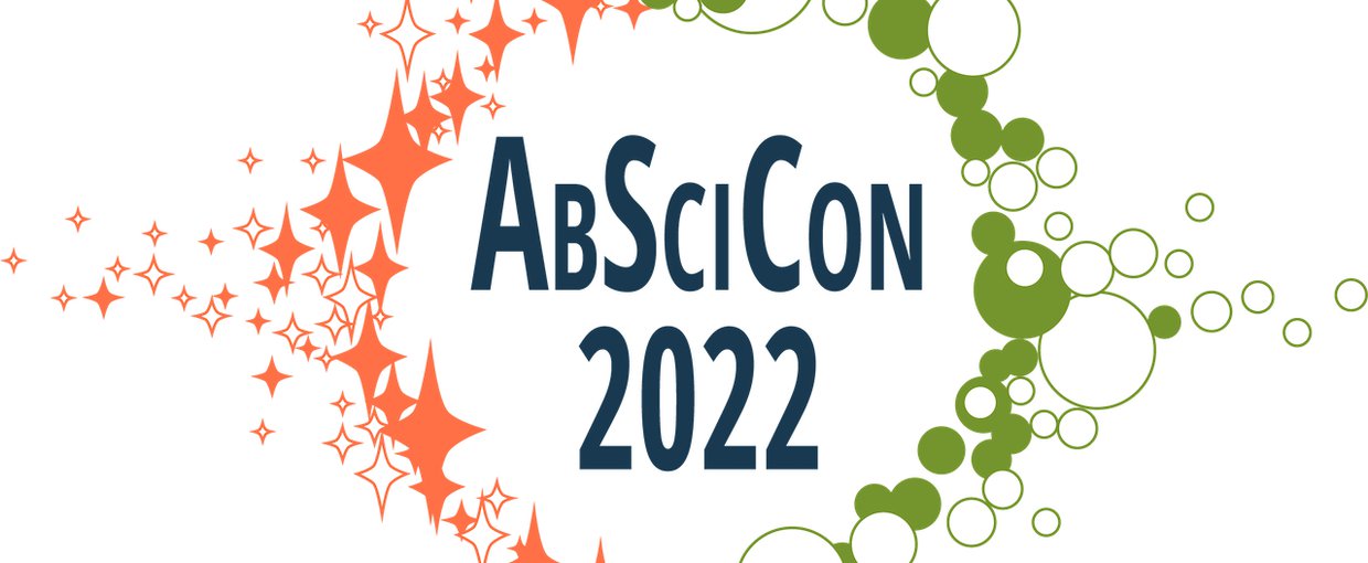 AbSciCon 2022. AbSciCon 2022 logo designed by Aaron Gronstal.