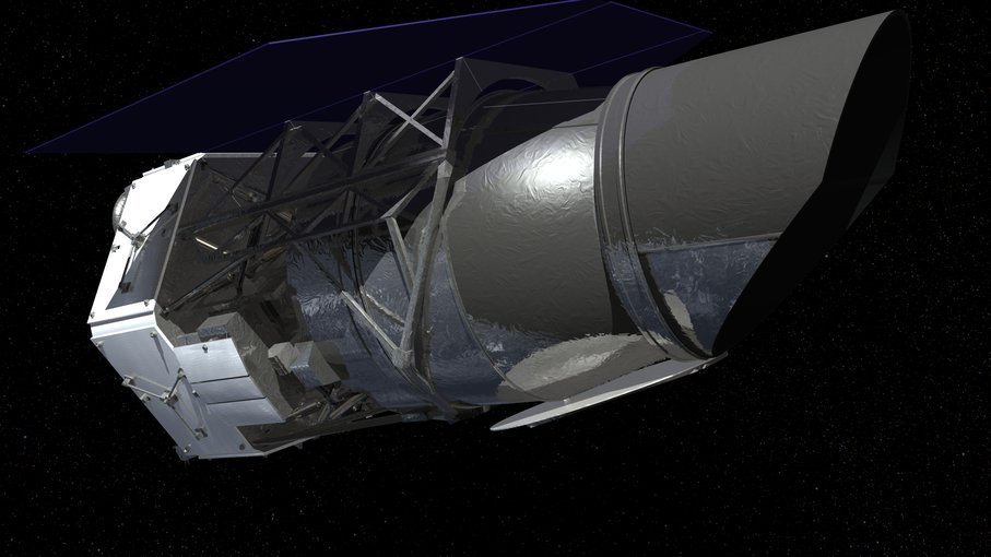 Artist impression of the WFIRST mission.