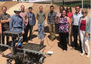 JPL and Okean Solutions engineers tested the MONSID software on the Athena rover in the JPL Mars Yard, diagnosing both intentional and unexpected faults, as part of JPL’s Self-Reliant Rover project.
